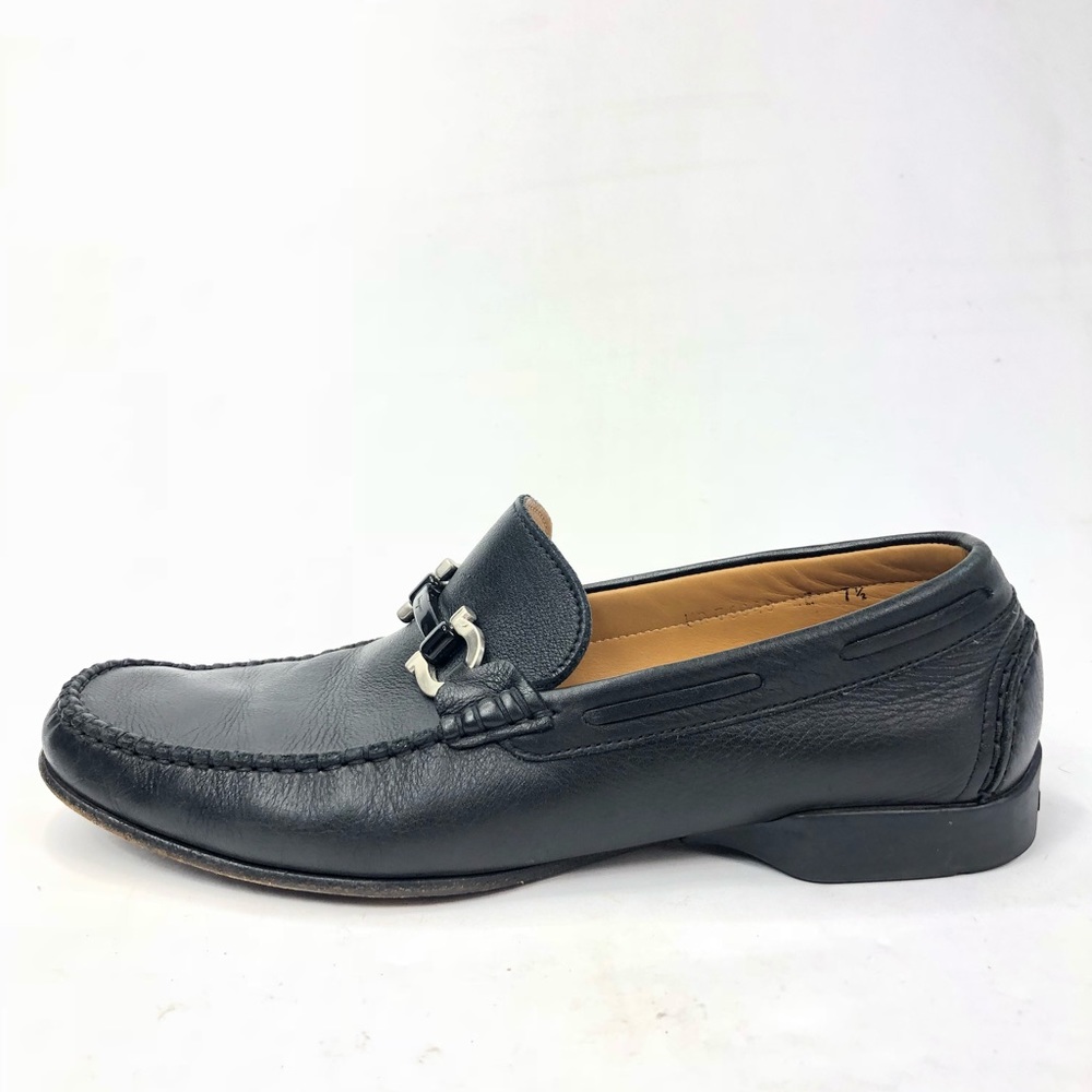 Salvatore Ferragamo 7.5 Loafers Horsebit Leather